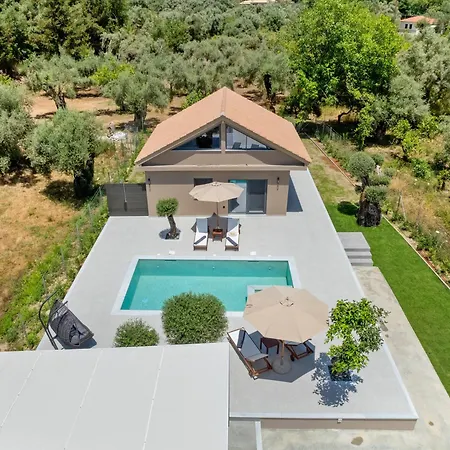 Luxury Waterfalls Villa Privet Pool Jacuzzi Villa Nydri (Lefkada)