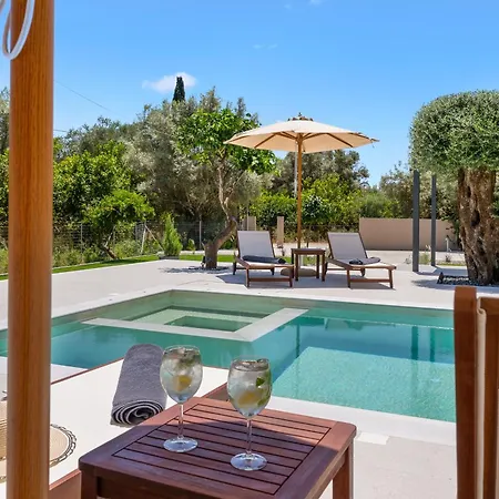 Luxury Waterfalls Villa Privet Pool Jacuzzi * Nydri (Lefkada)